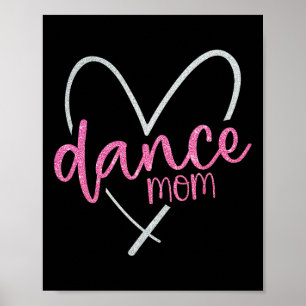 Póster Bailar con mamá Ballet bailando con mamá Día de la