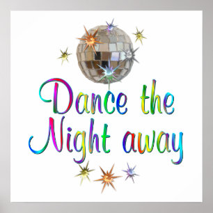 Póster Bailar la noche lejos