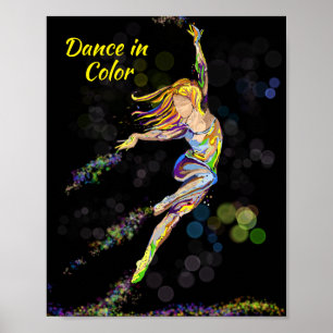 Póster bailarín