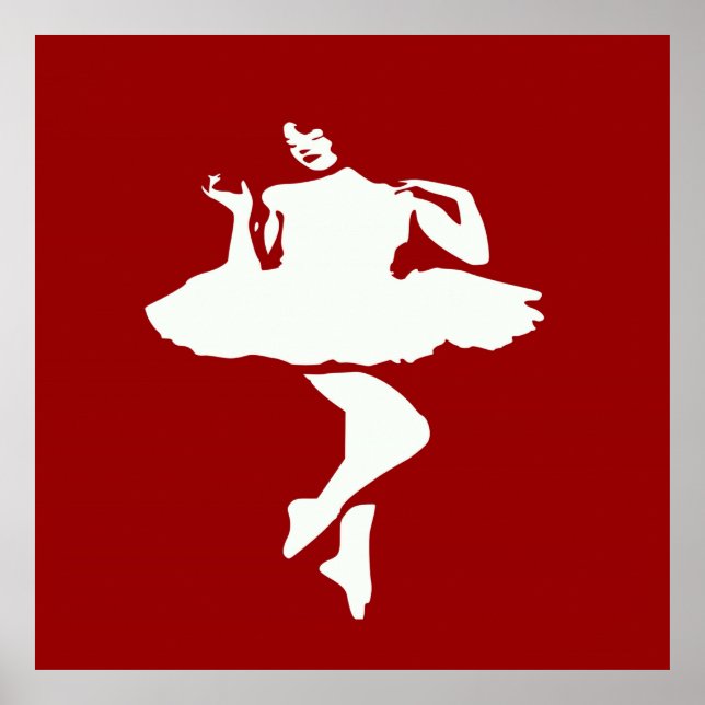 Póster Bailarín de ballet (Frente)