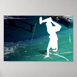 Póster Bailarín de graffitis