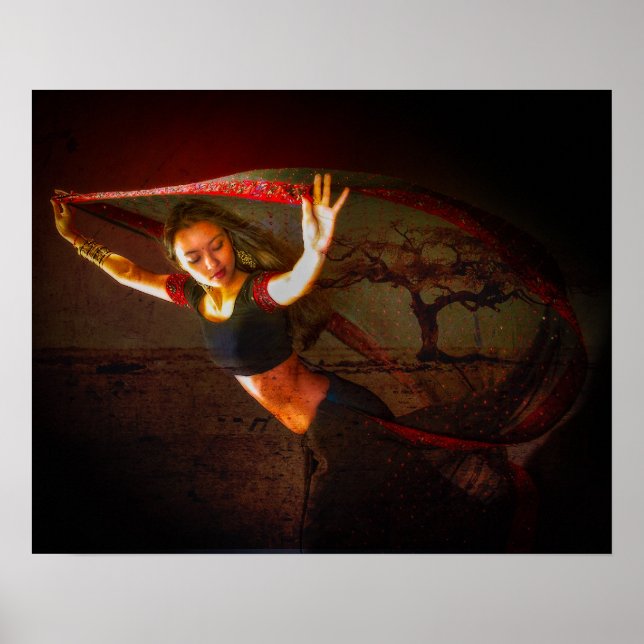 Póster Bailarín de Nepal (Frente)