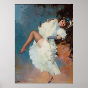 Póster Bailarín del Cancan