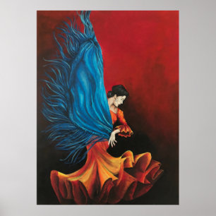 Póster Bailarín del flamenco