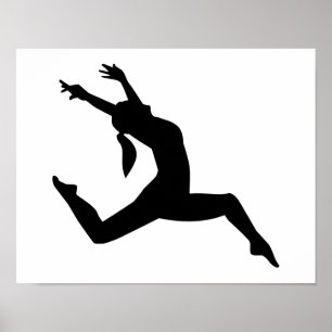 Póster Bailarín del jazz