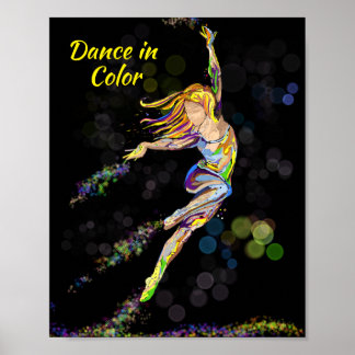 Póster bailarina