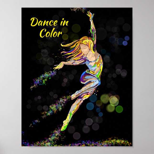 Póster bailarina (Frente)