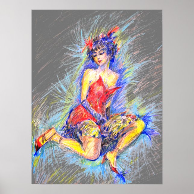 Póster Bailarina (Frente)