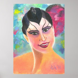 Póster bailarina