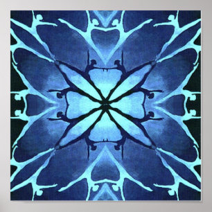 Póster Bailarina (Aqua) (poster de cartera)