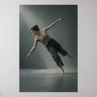 Bailarina Contemporánea en Equilibrio Dinámico Fig