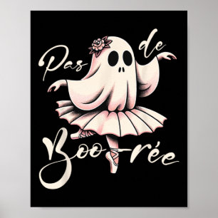 Póster Bailarina de ballet Fantasma Teacher de danza H