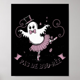 Póster Bailarina de ballet Pas De Boo-rée Fantasma Fantas