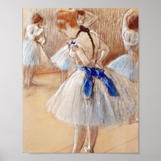 Póster Bailarina de Edgar Degas (Frente)
