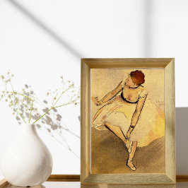 Póster Bailarina de Edgar Degas Poster