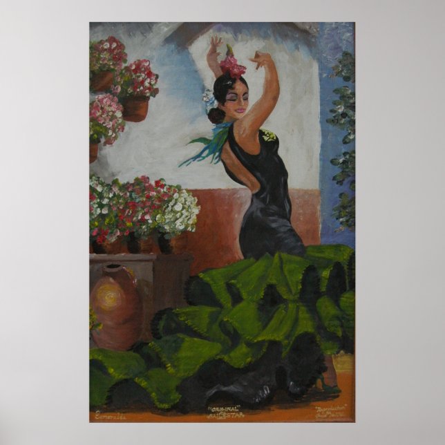 Póster Bailarina de España (Frente)