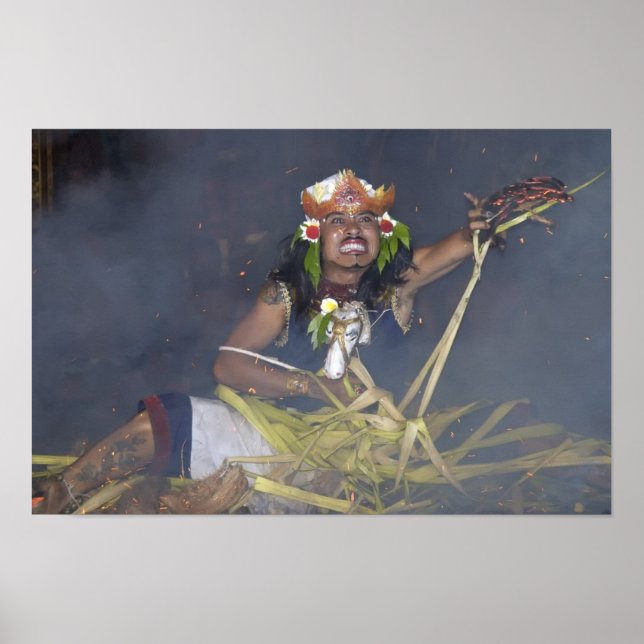 Póster Bailarina de Indonesia (Frente)