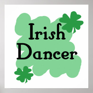 Póster Bailarina de Irlanda