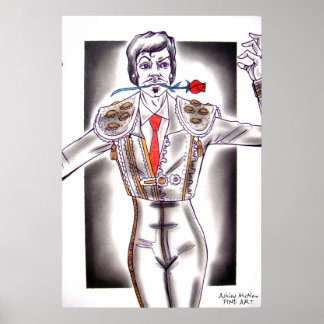 Póster Bailarina española