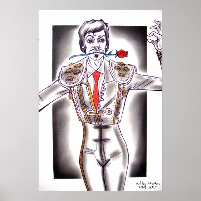 Póster Bailarina española (Frente)