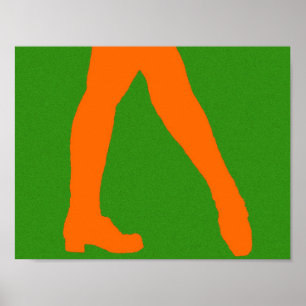 Póster Bailarina irlandesa