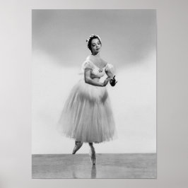 Póster Bailarina Negra
