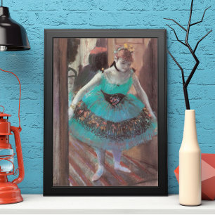 Póster Bailarina saliendo de su camerino por Edgar Degas