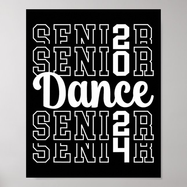 Póster Bailarina Senior 2024 Cl De 2024 (Frente)