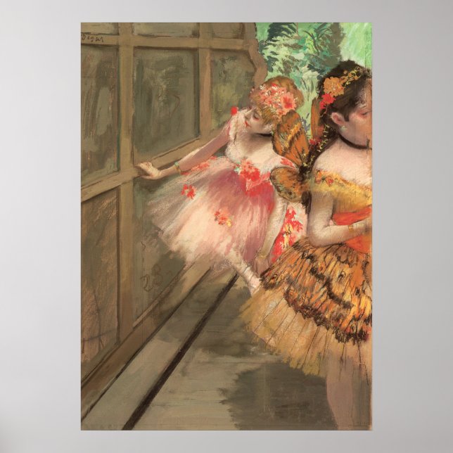 Póster Bailarinas de ballet con traje de mariposa, Edgar  (Frente)