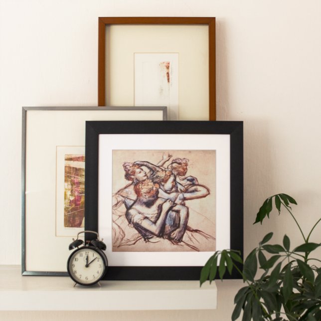 Póster Bailarinas de ballet de media figura por Edgar Deg (Subido por el creador)