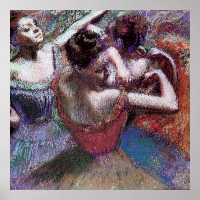 Póster Bailarinas de Degas (Frente)