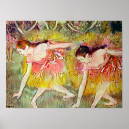 Póster Bailarinas dobladas por Edgar Degas, Ballet Art