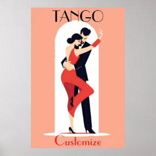 Póster Bailarines de tango Thunder_Cove