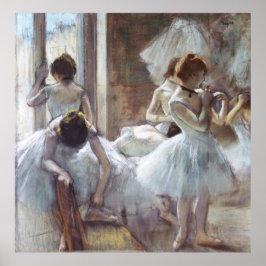 Póster Bailarines Edgar Degas