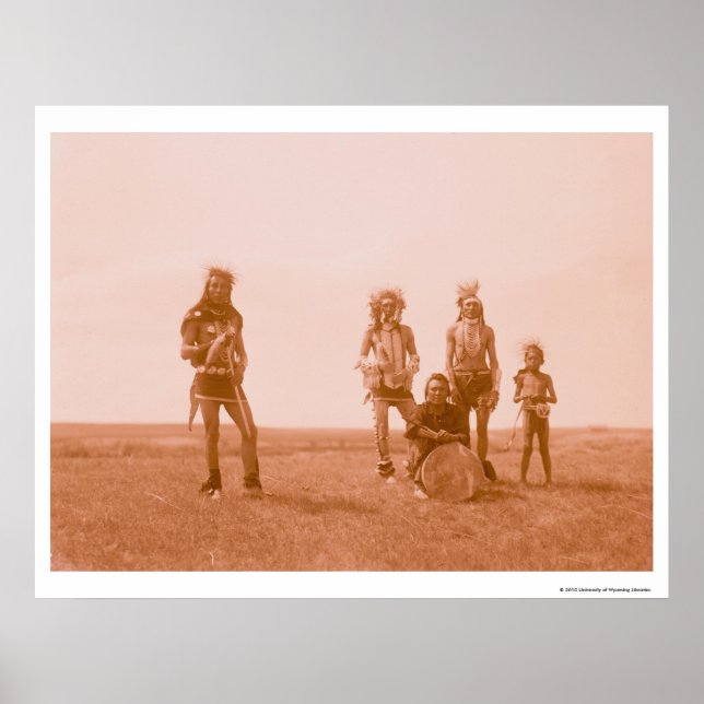 Póster Bailarines masculinos (Frente)