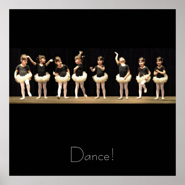 Póster ¡Baile! (Frente)