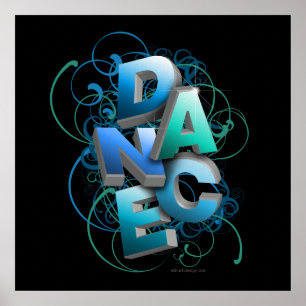 Póster Baile 3D (primavera)