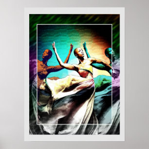 Póster Baile afrocéntrico