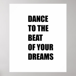Póster Baile al ritmo de tus sueños