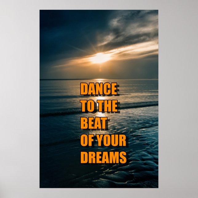 Póster Baile al ritmo de tus sueños (Frente)