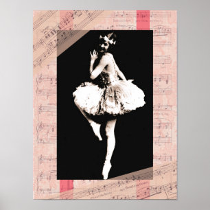 Póster Baile Ballerina