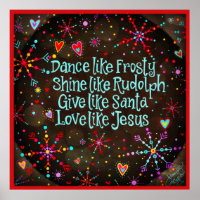 Baile como Frosty... Amor como Jesús
