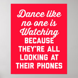 Póster Baile como nadie que vea una cita graciosa