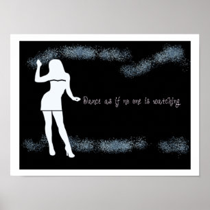 Póster Baile como si nadie mirara
