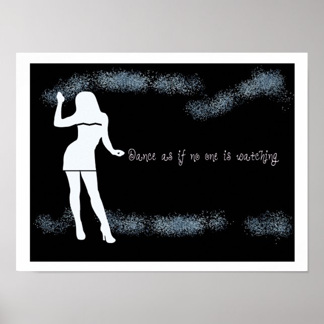 Póster Baile como si nadie mirara (Frente)
