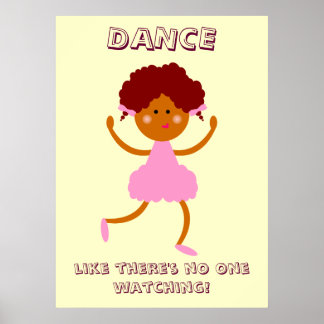 Póster ¡Baile como si nadie viera!