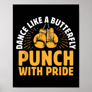 Póster Baile Como Un Golpe De Mariposa Con Spor De Boxead