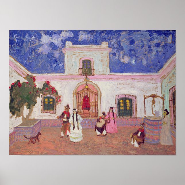 Póster Baile criollo antes de 1927 (Frente)