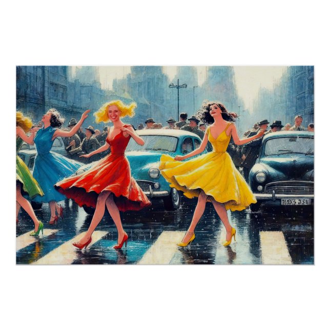 Póster Baile Crosswalk (Anverso)