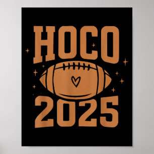 Póster Baile de bienvenida de la escuela secundaria Hoco 